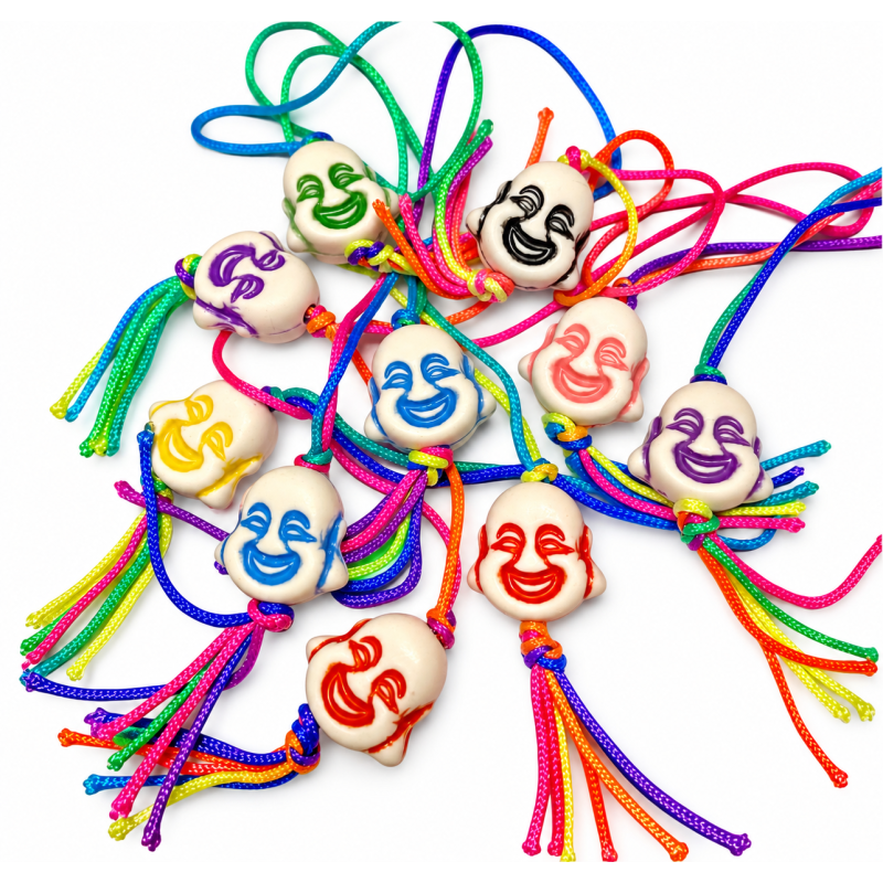Gelukspoppetjes Happy Boeddha 10 stuks