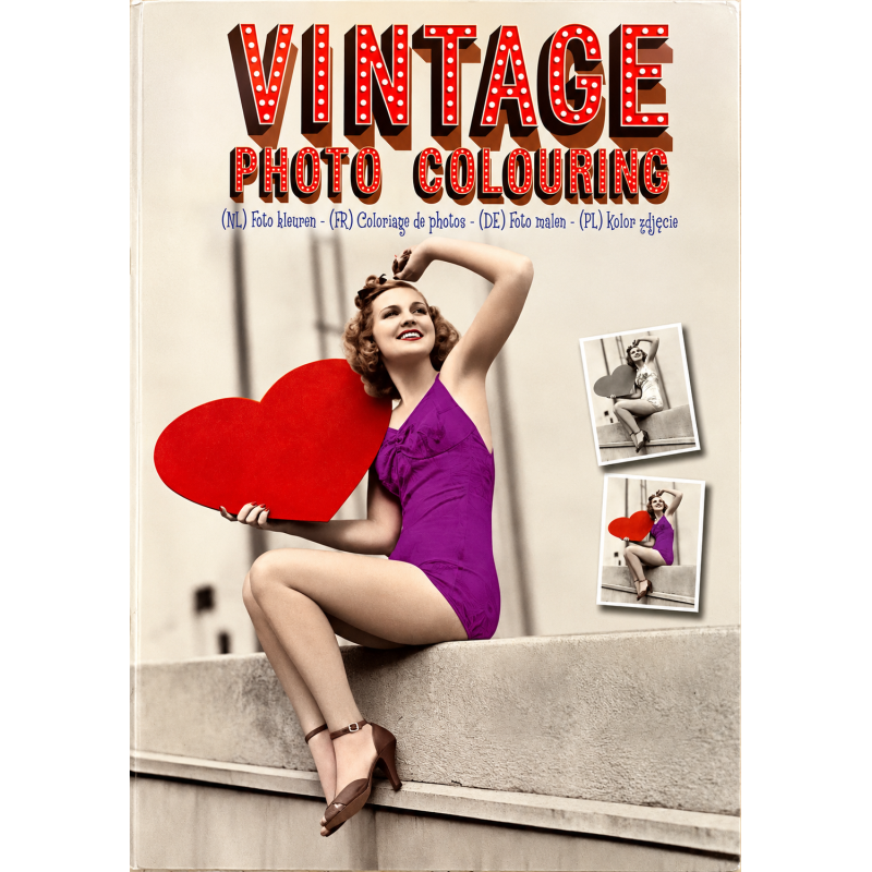 Foto kleurboek Vintage 