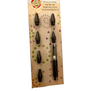 Punch Tool met 6 opzet symbolen