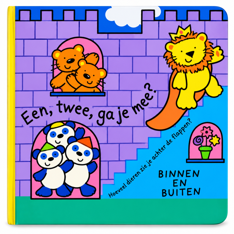 Kinderboek, Een, Twee Ga je mee