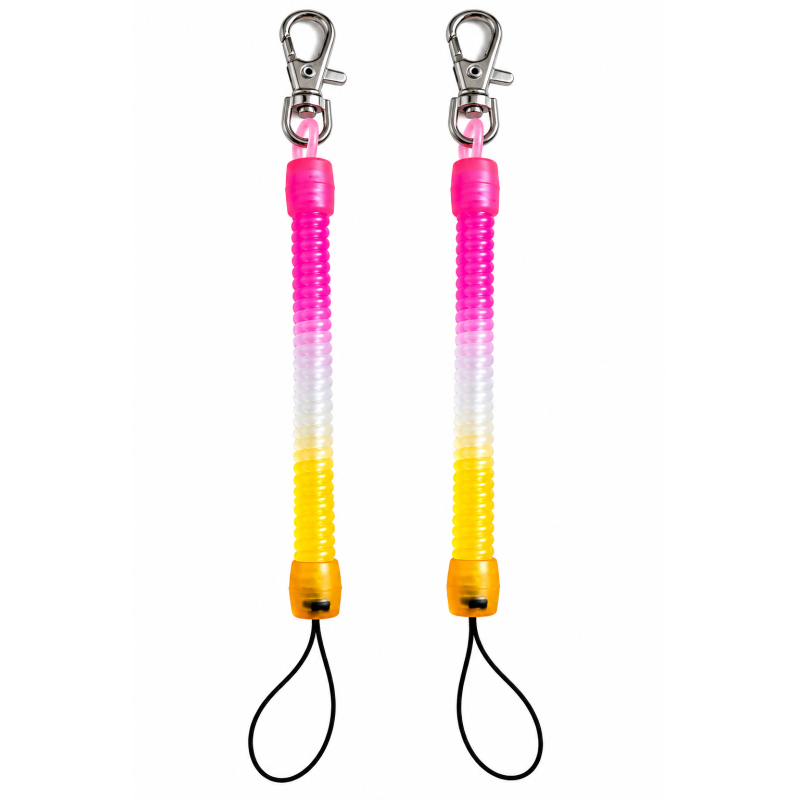 Sleutelhanger Spiraal Roze