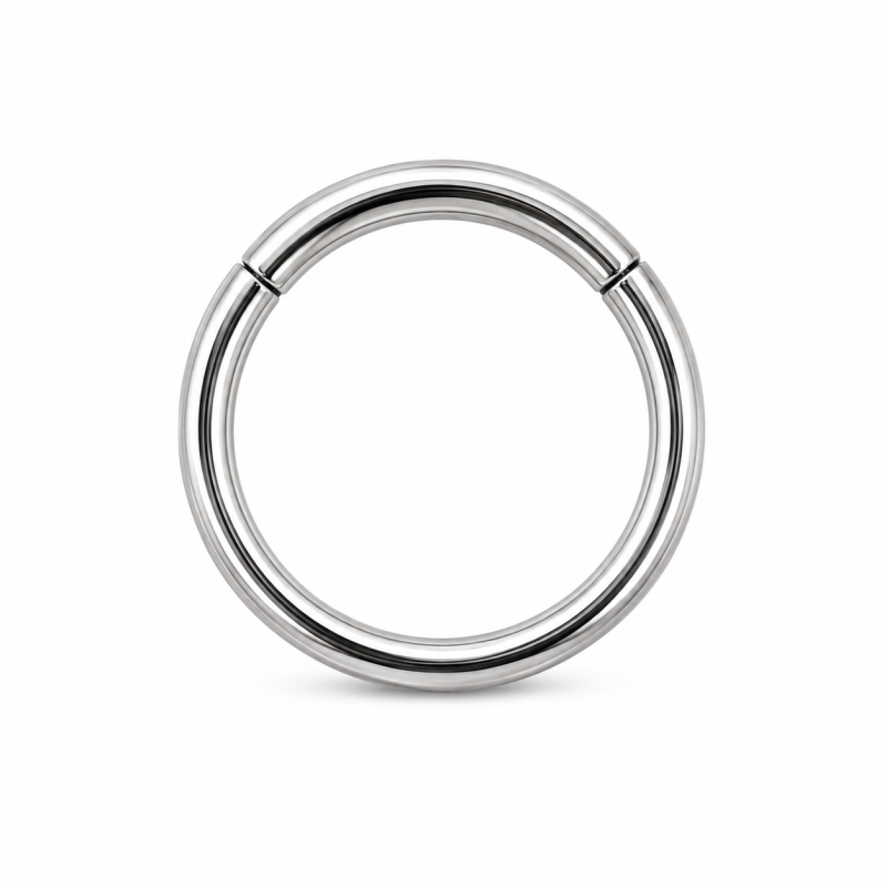 Piercing Ring glad Zilverkleurig