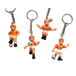 Sleutelhanger Oranje Voetballer in 4 modellen
