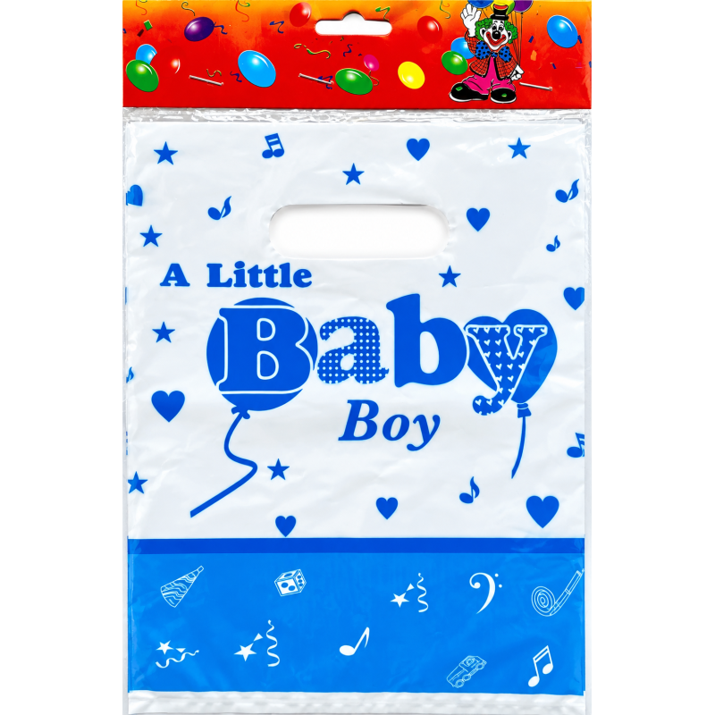 Uitdeelzakjes Baby boy 10 stuks ​​​​​​​