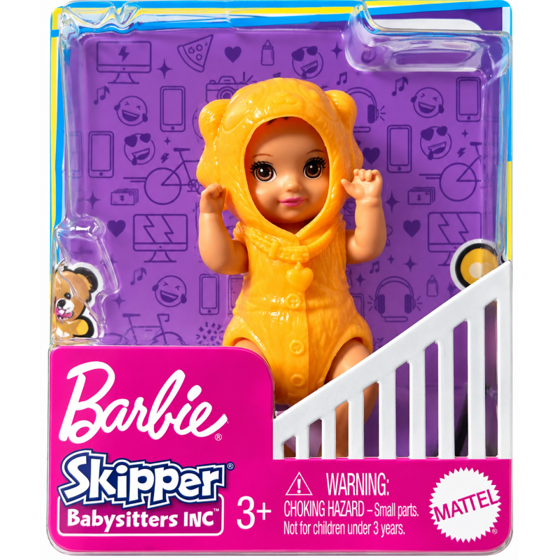 Barbie Skipper Babysitters Oranje