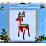 3D Kerst Rendier knutselen 