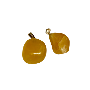 Edelsteen hanger Calciet oranje Edelsteen hanger Calciet oranje