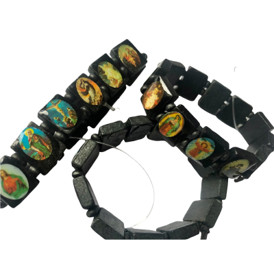 Heiligen armband zwart