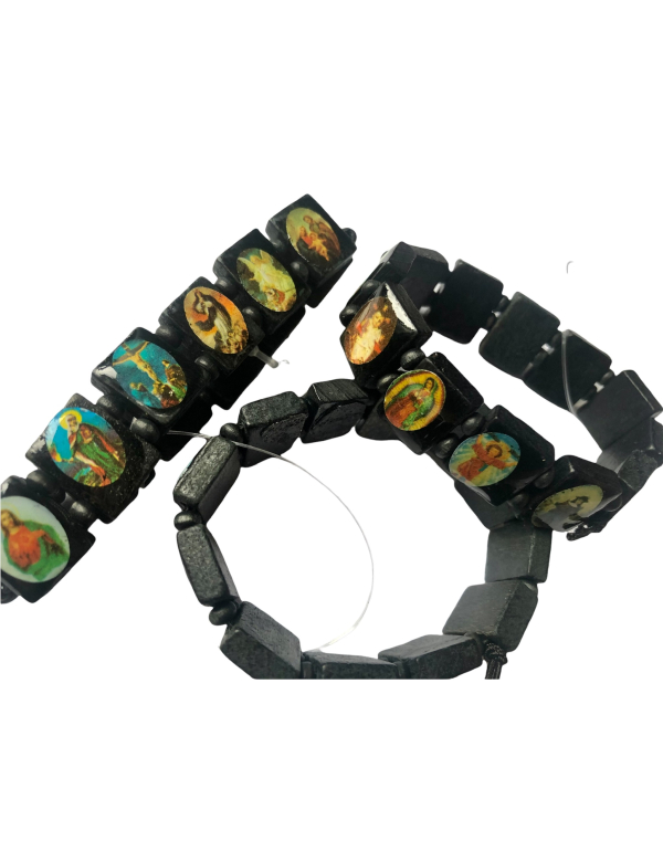 Heiligen armband zwart