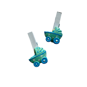 Knijpers geboorte Kinderwagen blauw 2 stuks Knijpers geboorte Kinderwagen blauw 2 stuks