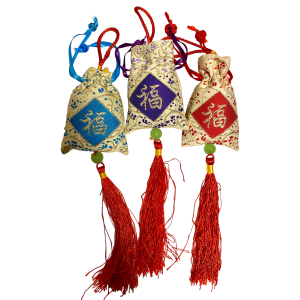 Geluks buideltjes in 3 kleuren Geluks buideltjes in 3 kleuren