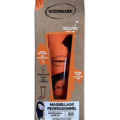 Goodmark, Professionele make-up crème op waterbasis 28 ml Oranje