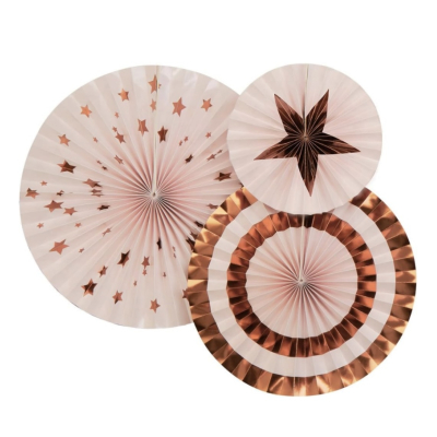 3x Pinwheels Glitz & Glamour Pink