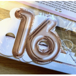 3 stuks Pinwheels age 16 Glitz & Glamour Pink