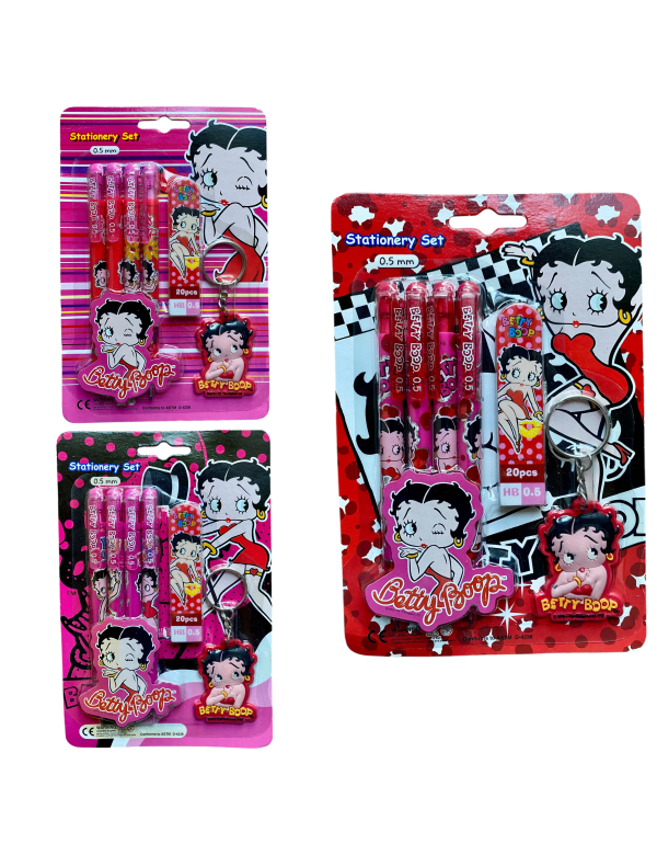 Betty Boop Stationairy set