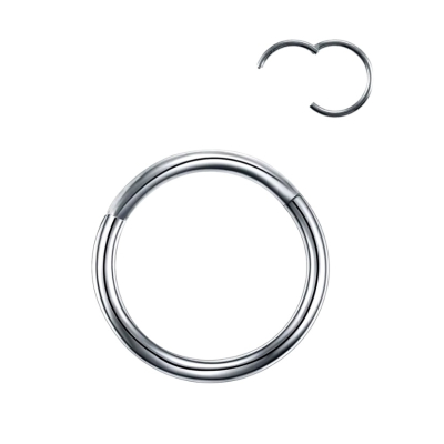 Piercing Ring Zilverkleurig 