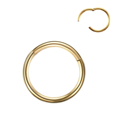 Piercing Ring Goudkleurig 