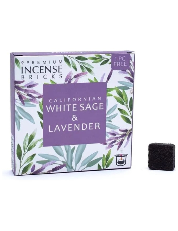 Aromafume Wierook blokjes White Sage & Lavender