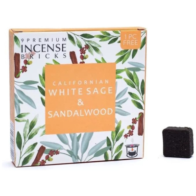 Aromafume Wierookblokjes Witte Salie & Sandelhout