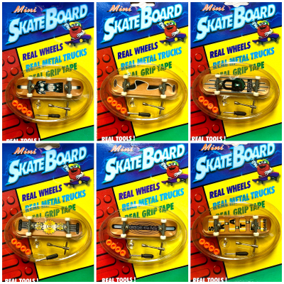 Mini skateboard Finger skateboard in 6 modellen 