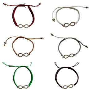 Armbandje Lemniscaat in diverse kleuren Armbandje Lemniscaat in diverse kleuren