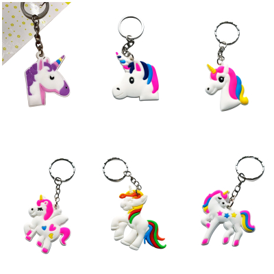 Sleutelhanger Unicorn in 6 modellen