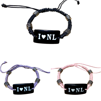 Armbandje I ♥ NL