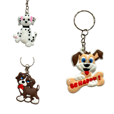 Sleutelhanger Hondje in 3 designs