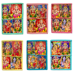 Notitieboek Indiase Goden in 6 Kleuren 
