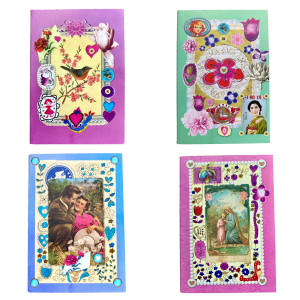 Notitieboekje in 4 designs