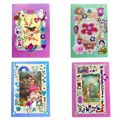 Notitieboekje in 4 designs