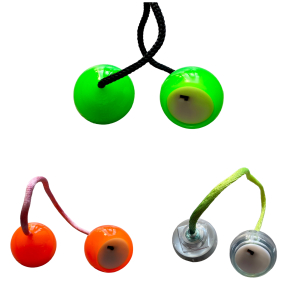 Fidget balls met led-light in 3 kleuren Fidget balls met led-light in 3 kleuren