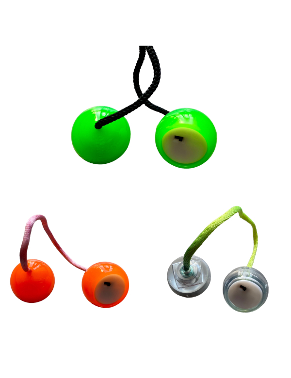 Fidget balls met led-light in 3 kleuren