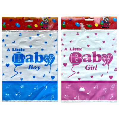 Uitdeelzakjes Baby girl of Baby boy 10 stuks