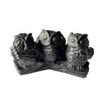 Beeldje Uil, horen, zien, zwijgen