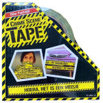 Funtape, Crime Scene Tape, Markeerlint "Hoera het is een meisje" 50M