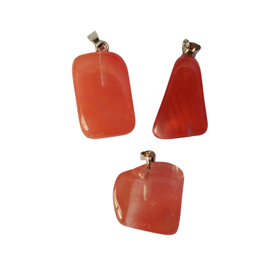 Edelsteen hanger Kwarts Cherry 