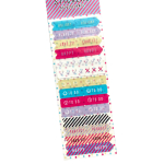 Set van 2 vellen stickers autocollants 