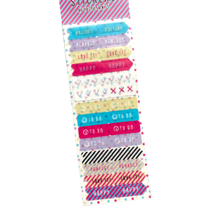 Set van 2 vellen stickers autocollants Set van 2 vellen stickers autocollants