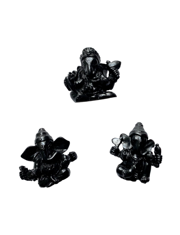 3 delige set Ganesha beeldjes