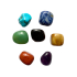 Chakra stones 7 stuks