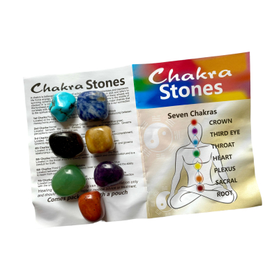 Chakra stones 7 stuks