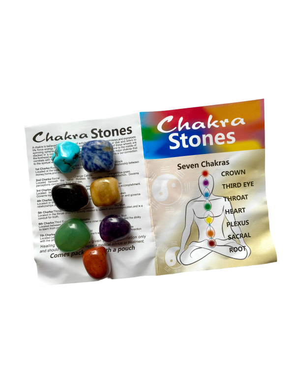 Chakra stones 7 stuks