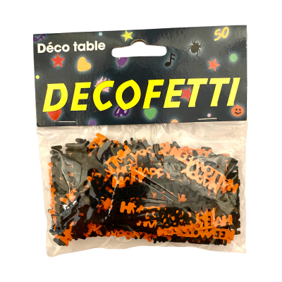 Halloween decofetti 2 zakjes