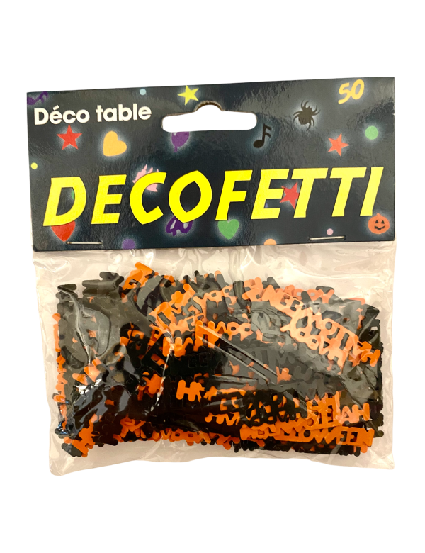 Halloween decofetti 2 zakjes