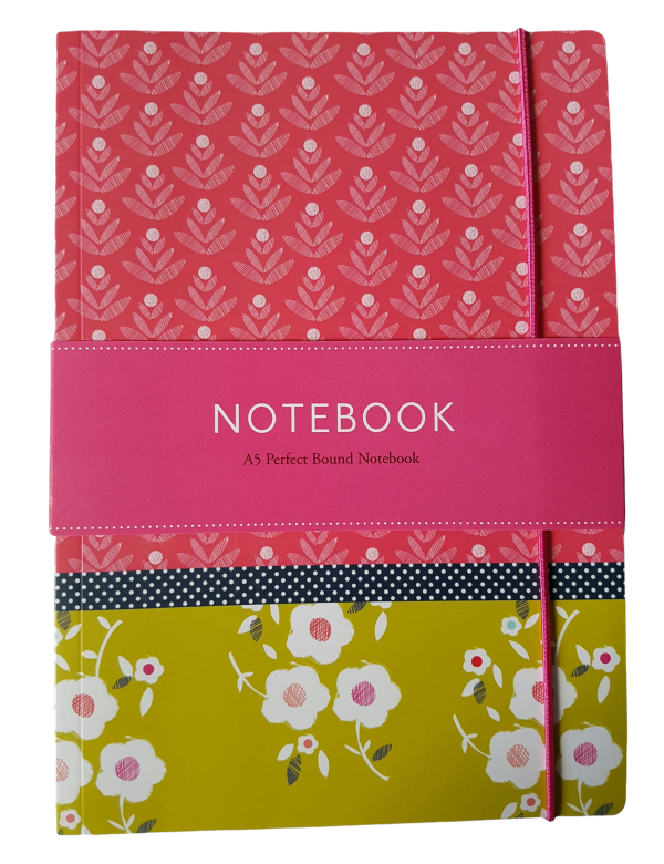 Notitieboek bloemen A5