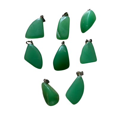 Edelsteen hanger Chrysopraas 