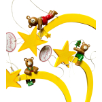 3 stuks Gutberg Vallende Ster met beer, handmade