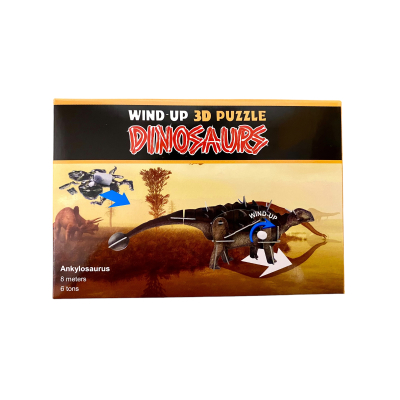 Wind-up 3D Puzzle Dinosaurs