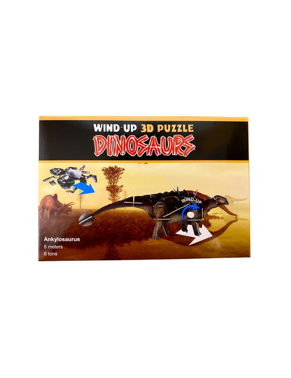 Wind-up 3D Puzzle Dinosaurs